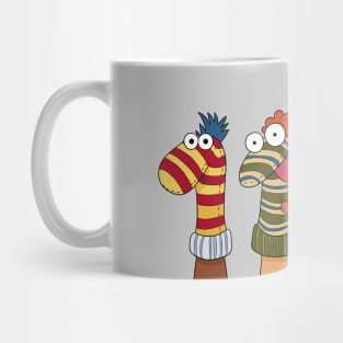 Sock Puppets Mug